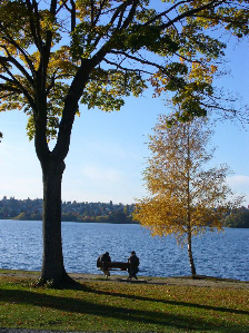 "Deschutes River, downtown Bend, OR" by Dan Keusal